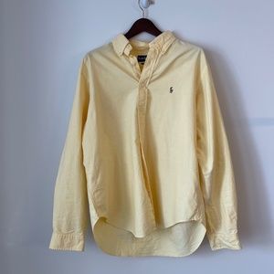 Polo by Ralph Lauren Yellow Button Down Shirt